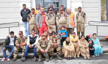 1st Cleanliness Campaign held by Dera Sacha Sauda volunteers in Bergamo, Italy