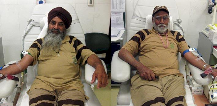 Dera Followers Conducted a Blood Donation Drive in Abu Dhabi