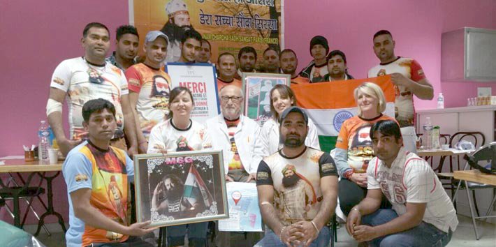 MSG The Messenger Inspires People For Blood Donation in Paris, France