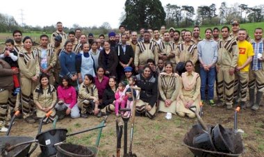 Potato Planting by Dera Sacha Sauda Volunteers in UK