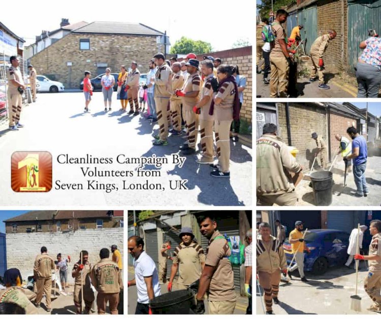 Cleanliness Drive by Dera Sacha Sauda Volunteers