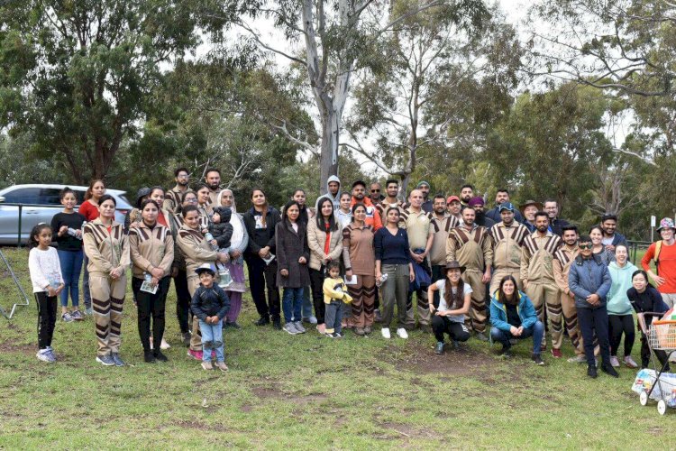 Successful Tree Plantation Drive By DSS Volunteers in Australia - 1,500 Plants in 2 Hours