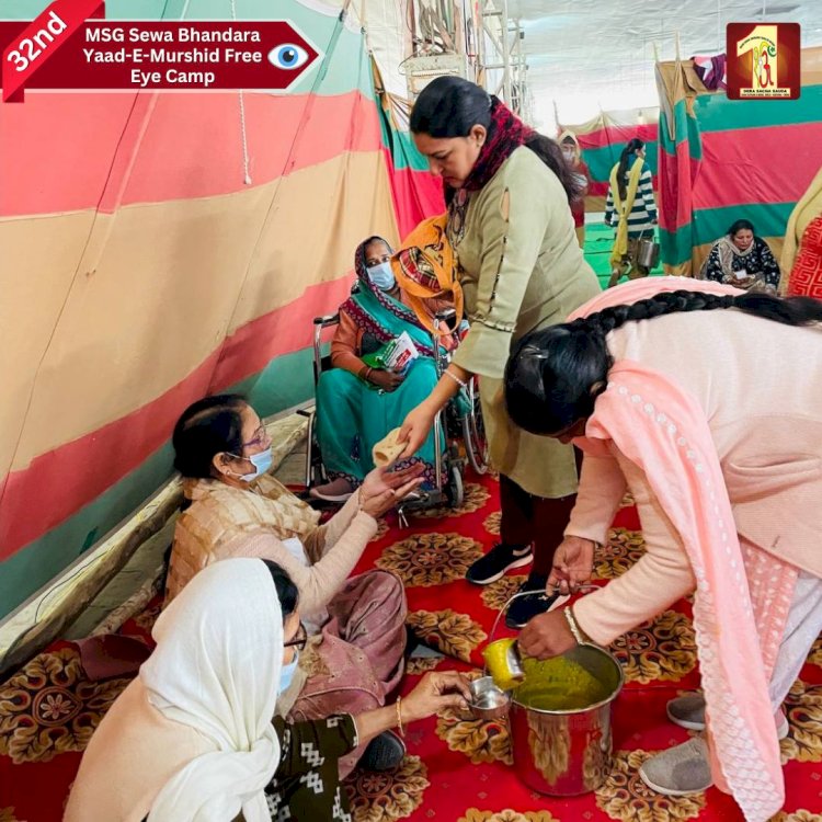 From Darkness to Light- The Extraordinary Tale of the 32nd ‘Yaad-E-Murshid’ Free Eye Camp| Highlights of ‘MSG Sewa Bhandara’