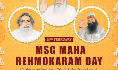 164th Great Benevolence Day Brought Divine Grace and Blessings for All| Congratulations on the Arrival of MSG Maha Rehmokaram Diwas