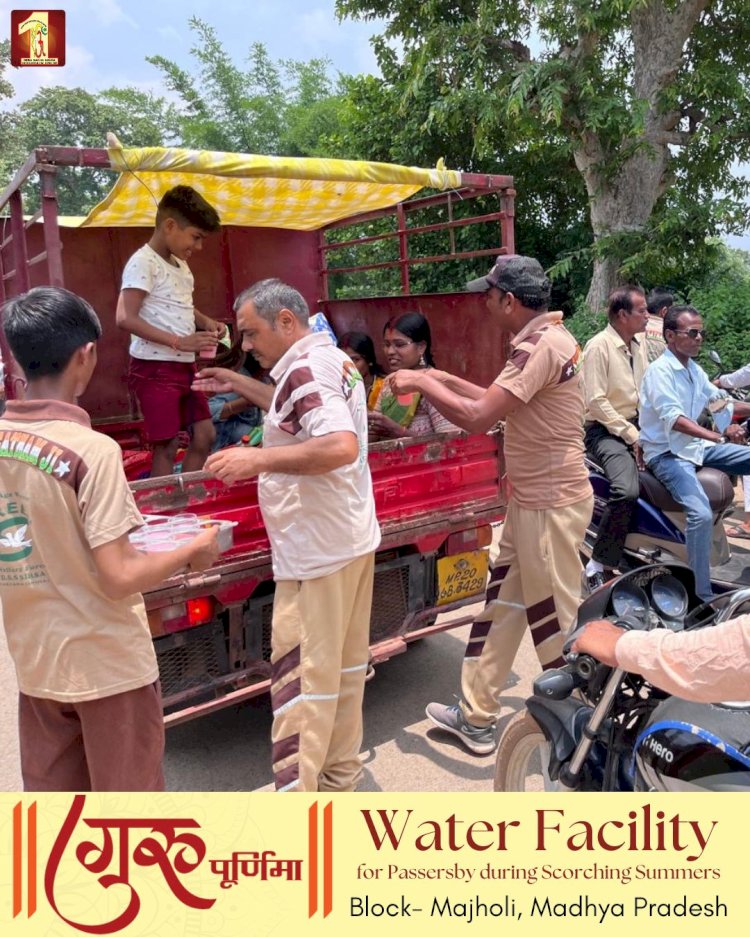 Nationwide Celebrations: Dera Sacha Sauda Volunteers Honor Guru Purnima with Welfare Acts