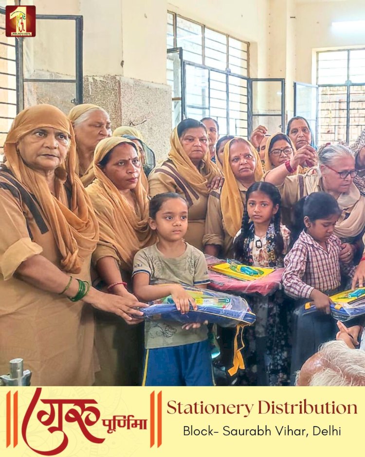 Nationwide Celebrations: Dera Sacha Sauda Volunteers Honor Guru Purnima with Welfare Acts