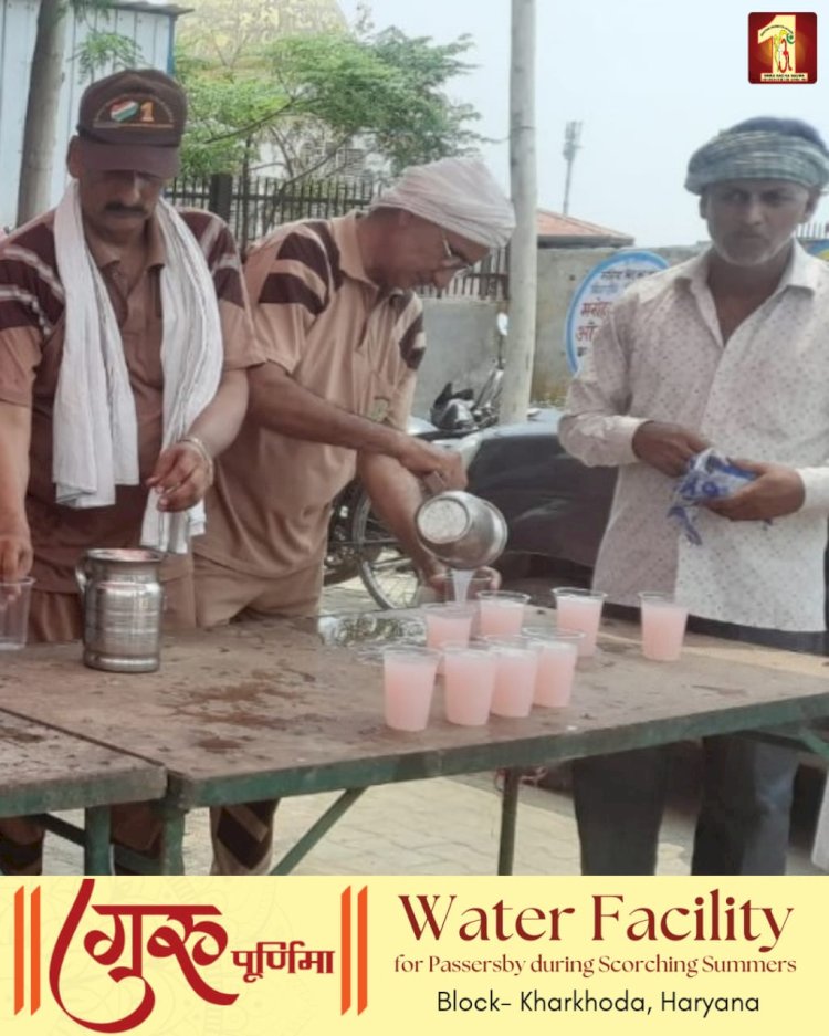 Nationwide Celebrations: Dera Sacha Sauda Volunteers Honor Guru Purnima with Welfare Acts