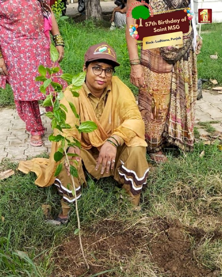 A Sacred Commitment to Sustainability: Honoring MSG Bhandara with a Grand Tree Plantation Drive