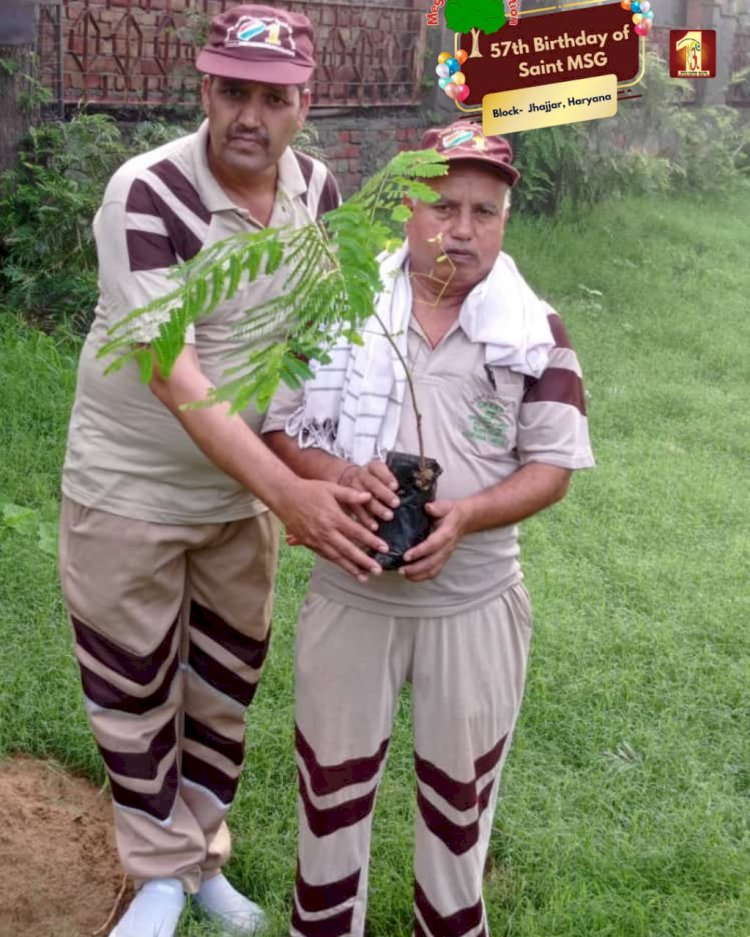 A Sacred Commitment to Sustainability: Honoring MSG Bhandara with a Grand Tree Plantation Drive