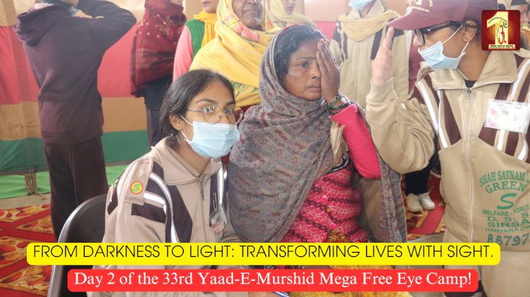 Day 2 at the Free Eye Camp: Bringing Vision and Joy to Thousands