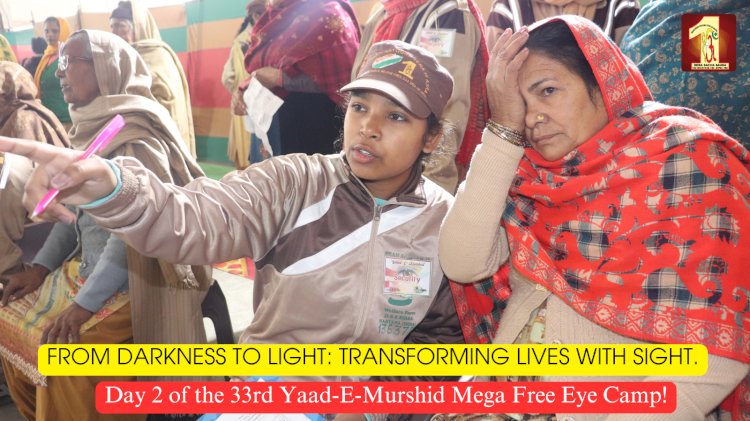 Day 2 at the Free Eye Camp: Bringing Vision and Joy to Thousands