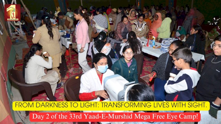 Day 2 at the Free Eye Camp: Bringing Vision and Joy to Thousands