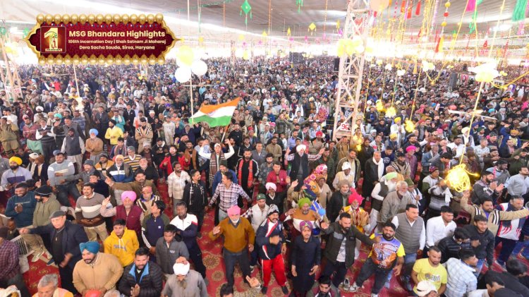 106th MSG Bhandara: Celebrating the Divine Incarnation of Parampita Shah Satnam Singh Ji Maharaj