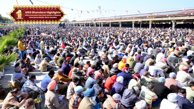 106th MSG Bhandara: Celebrating the Divine Incarnation of Parampita Shah Satnam Singh Ji Maharaj