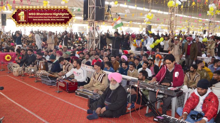 106th MSG Bhandara: Celebrating the Divine Incarnation of Parampita Shah Satnam Singh Ji Maharaj