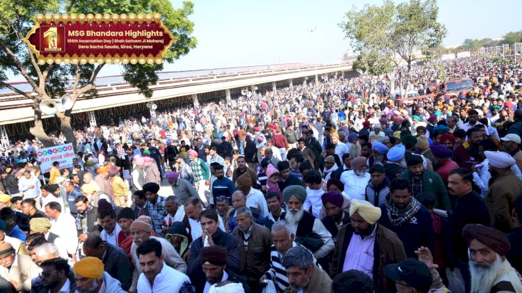 106th MSG Bhandara: Celebrating the Divine Incarnation of Parampita Shah Satnam Singh Ji Maharaj