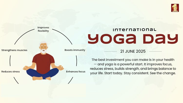International Yoga Day 2025:Yoga for One Earth, One Health