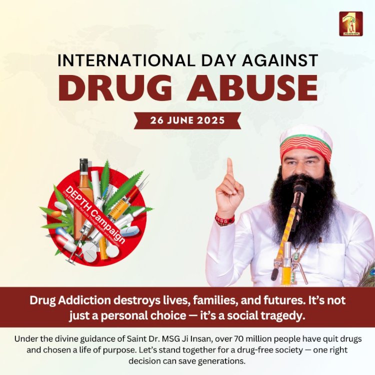 International Day Against Drug Abuse and Illicit Trafficking: A Global Call for Action