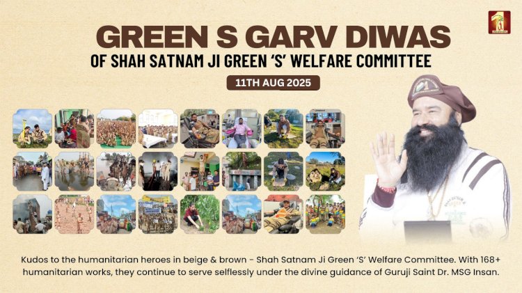 20th Garv Diwas – Celebrating the Shah Satnam Ji Green S Welfare Committee
