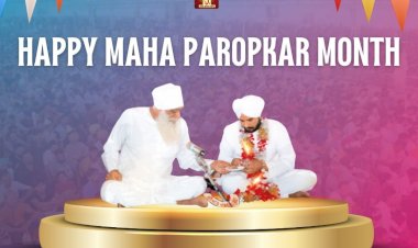 35th Maha Paropkaar Month – Celebrating the Timeless Celestial Moments of Divine Transition
