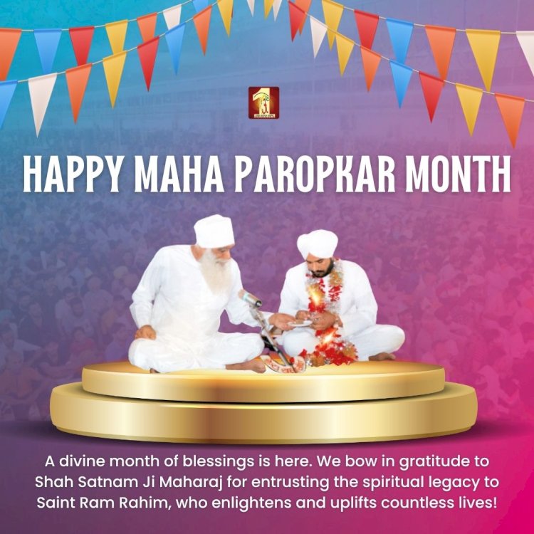 35th Maha Paropkaar Month – Celebrating the Timeless Celestial Moments of Divine Transition