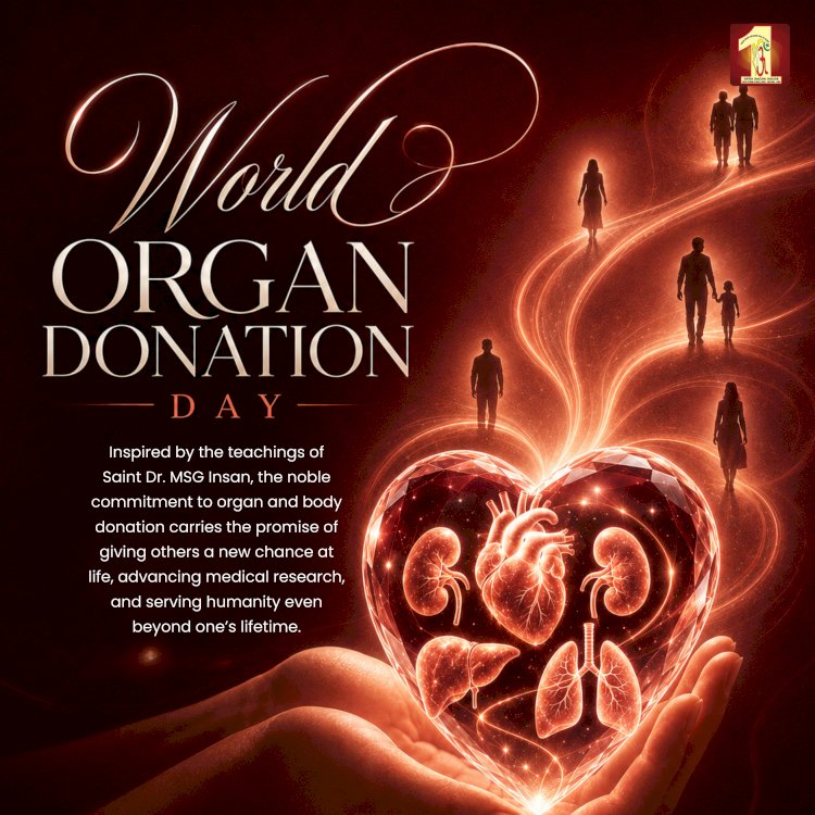 World Organ Donation Day: When a Life Ends, Let Hope Live On