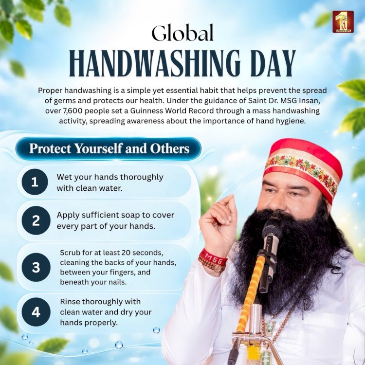 Global Handwashing Day: Clean Hands, Healthier Communities, A Shared Responsibility